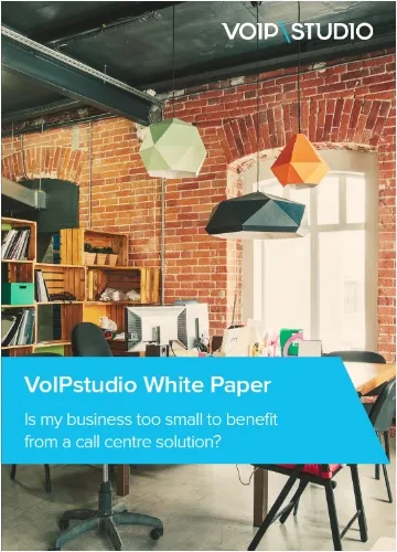 Ist mein Unternehmen zu klein, um von einer Call--Center-Lösung zu profitieren Whitepaper